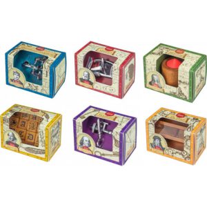 Great Minds – 6 Metal and Wood Brainteasers