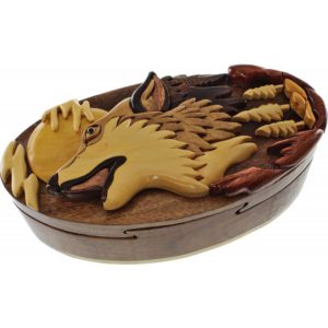 Wolf Howling – 3D Puzzle Box